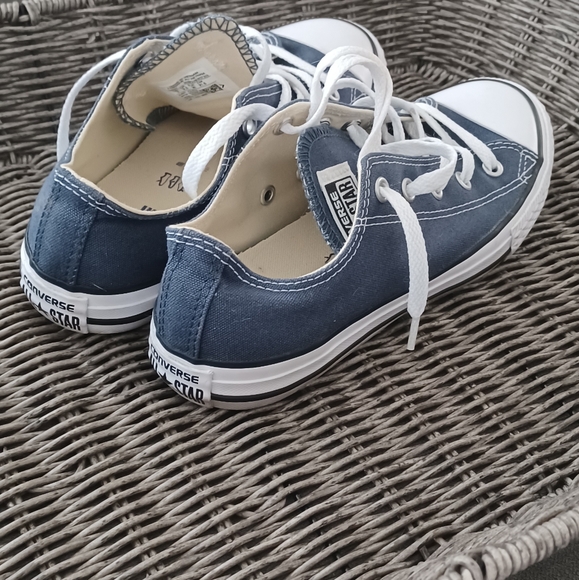 Converse chuck taylor all star shoes in navy blue youth size 3 - Picture 6 of 6